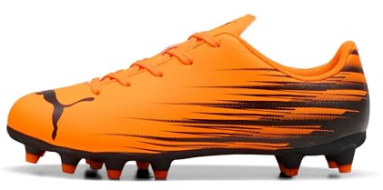 Puma Unisex Kinder Attacanto Ii Fg/Ag Jr Fussballschuh, Heat Fire Puma Schwarz, 34 EU
