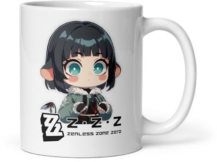 Zenless Zone Zero Tasse – 330ml, Anime & Gaming Design – Nicole Demara, Jane Doe & Nekomiya Mana Motive – Perfekt für Fans! (Jane Doe)