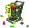 Pretend Kit, stabile Struktur Set, Rollenspiel, Grocery Store Set, Grocery Store Kit mit Einkaufskarte, Trolley und stabiler Struktur für Kinder Geburtstag oder Weihnachten