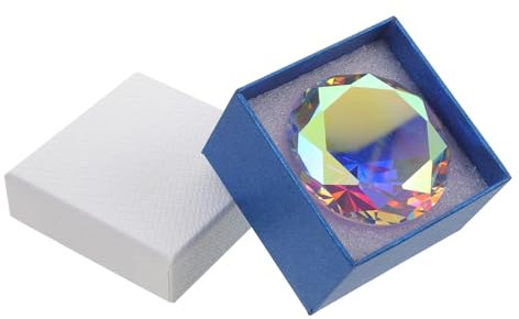 DECOMELODY Transparente Kristallglas-diamanten Tischdeko Für Hochzeiten Tafelaufsatz Für Hochzeitsfeiern Klare Kunstkristall-Dekorationen Gastgeschenke Mit Faszinierender Wirkung