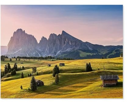 Klassisches Puzzle 1000 Teile,Dolomiten, Südtirol,Kind Oder Einen Freund,1000 Piece(38x26cm)-B9