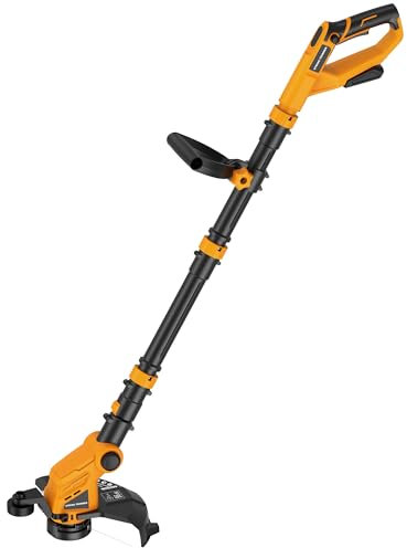 Houselife Recortadora de malas hierbas inalámbrica compatible con batería Dewalt de 20 V máximo (batería no incluida) - Cortadora de malas hierbas 3 en 1 con alimentación de línea automática, 12