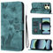 LSPCASA Mobile Phone Case for Xiaomi Redmi Note 14 4G (6.67 Inch) Premium Leather Case Foldable Flip Case Stand Function Case with Card Slots for Redmi Note 14 4G - Green