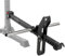 CONBUT Gürtel-Zubehör Belt Squat Attachment Squat Rack Attachment Belt Squat Machine, Compatible with All Power Rack and Fits for 1、0.7、5/8 Holes (No Belt Included)