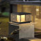 WLBHWL Moderne Zaun Deck Cap Light Post Cap Leuchten Outdoor wasserdichte Edelstahl Deck Zaunpfosten Leuchten Glas Schirm Pfosten Beleuchtungsleuchte Für Hinterhof/Geländer