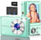 Appareil Photo Numérique avec Carte 32GB, 44MP 1080P HD Appareil Photo Numérique Compact avec écran LCD 16X Zoom numérique & 2 Batteries pour Les Adolescents,débutants(Grün)