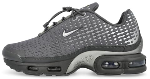 Air Max Plus VII TN in Smoke Grey/Metallic Silver by Nike, Rauchgrau/Metallic-Silber, 10 Women/8.5 Men