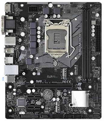 scheda madre Fit For ASRock B460M-HDV Scheda Madre LGA 1200 Supporto I9-10900K I7-10700K I5-10600K I3-10100 CPU 2xDDR4 2933 MHz M.2 HDMI MATX