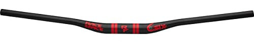 SIXC-Lenker erhöht um 20 mm – 35 x 820 – Carbon/Rot