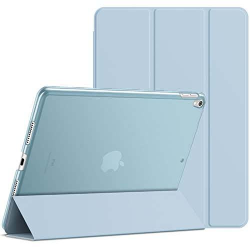 JETech Hülle für iPad Air 10,5 (3. Generation 2019) und iPad Pro 10,5 2017, Schutzhülle mit Ständer Funktion und Auto Schlafen/Wachen (Hellblau)