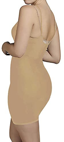 YSABEL MORA Vestido Moldeador Reductor Que Define Curvas y Adelgaza, Controla Abdomen y Moldea Cintura, Vientre, Caderas y Glúteos con Confort, Tela Suave e Imperceptible Bajo Ropa