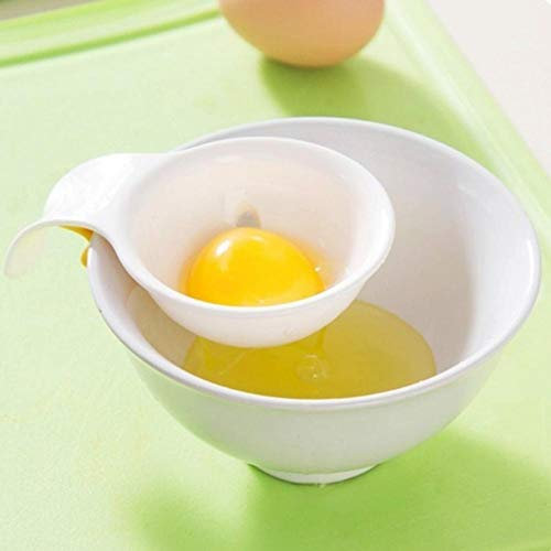 Danlai Egg Separator, Yolk White Filter, Food Grade Plastic Egg Divider, Egg Sieve Kitchen Gadget Cooking Tool