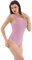 Magi Body da donna senza maniche Body da donna in cotone con vestibilità ottimale, Colore: rosa., XXL