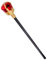 NIDONE Königliches Zepter König Königin Spielzeug 48CM Theater Halloween Requisite Thema Party Favors Cosplay Versorgung Rot Foto Requisiten