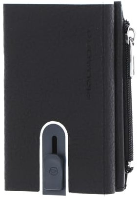 Portafoglio Piquadro Compact wallet Portafoglio Nero Uomo 10x6x2,5 cm