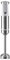 ARDES - ARMIX02 Frullatore a Immersione Professionale NEO Professionale - Frullatore 4 Lame e Gamba in Acciaio Inox - Frullatore 17400 Giri al Minuto 2 Velocità