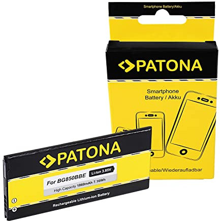 PATONA Ersatzakku für Samsung Galaxy Alpha mit NFC Funktion SM-G850F SM-G850T EB-BG850BBE EB-BG850BBC CS-SMG850XL CS-SMG850SLSM-G850 SM-G8508 SM-G8508S SM-G8509v SM-S801 Ersatz Akku