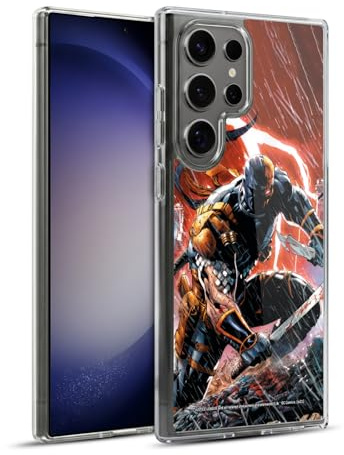Head Case Designs Offizielle Justice League DC Comics Vol. 1 Gods of War Todesschlag Comic-Kunst Gelhülle [Militärischer Grad] Kompatibel Mit Samsung Galaxy S23 Ultra 5G Und Kompatibel Mit MagSafe