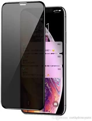 Blickschutz Schutzglas kompatibel mit iPhone 11 / iPhone XR Sichtschutz [ANTI PRIVACY] Full Cover Hart Displayschutz Panzer Schutz Glas Schutzfolie