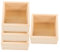 MAGICLULU Aufbewahrungsboxen Aus Holz Stapelbar Für Das Büro Dekorative Holzkisten