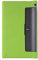 INSOLKIDON Compatible con Lenovo Yoga Tab 3 YT3-X50FML Tablet Funda Protectora de Silicona Bumper Protección Carcasa con Soporte Función Ajustable Carcasa (Verde)