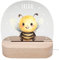 DEL MÀ Unique & Personal Personalisiertes Biene Nachtlicht Kinder & Babys Babyzimmer Deko Kinderzimmer Nachtlampe Mädchen Jungen Kinderlampe Inkl. Holzfuß & Netzteil