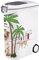 PALUPLUS Contenitore per Crocchette per Cani, misura 28x50x61 cm, Porta crocchette con Coperchio e Ruote, Chiusura Ermetica Antiodore, per Cibo Secco, Capacità 54 Litri -447C (20 kg)