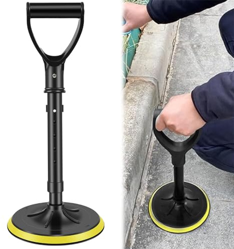 Gatphy Mobility Aid Tool Standup Helper, 44-54cm Height Adjustable Standing Aid Device with Base Elderly Lift Assist Device Supports Equipment for Seniors & Disabled Rising, Doing Housework, Garden
