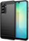 Effcotuo Custodia per Samsung Galaxy A26 5G Cover [Fibra di Carbonio] Morbido TPU Custodia Protezione Anti Scivolo/Antiurto per Samsung Galaxy A26 5G Case-Nero