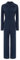 Sinleey Womens Long Sleeve Coverall Mechanic Uniform Workwear Boiler Suit Overalls Loose Fit Jumpsuit Rompers Navy Blue M