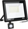 CREATESTAR LED Strahler Außen 100W mit Bewegungsmelder, Baustrahler 10000LM Außenstrahler 6500K Kaltweiß Scheinwerfer IP66 Wasserdicht, LED Fluter für Lager Garage Sportplatz Garten Hof Parkplatz