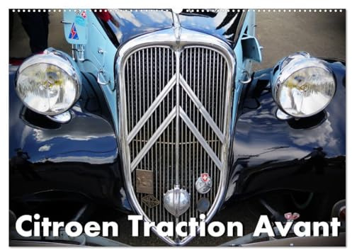 Citroen Traction Avant (Wandkalender 2026 DIN A2 quer), CALVENDO Monatskalender: Mit seiner Gangsterlimousine Traction Avant gelang Citroen 1934 ... hielt viele Rekorde. (CALVENDO Mobilitaet)