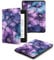 Case for 6 Kindle Paperwhite 5th/6th/7th Generation Cover with Smart Auto Sleep/Wake Function for Kindle Paperwhite (2012-2017 Versions),Purple Watercolor Floral