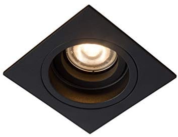 LUCIDE EMBED - Einbaustrahler - 1xGU10 - Schwarz