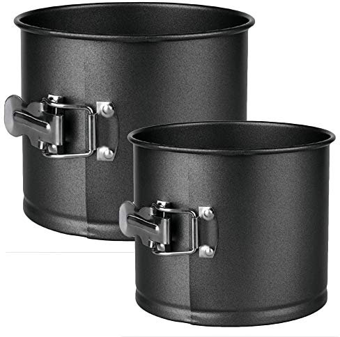 Space Home - Panettone Backform - Springform mit Antihaftbeschichtung - Set von 2 - Ø 16,5 und 12,5 cm