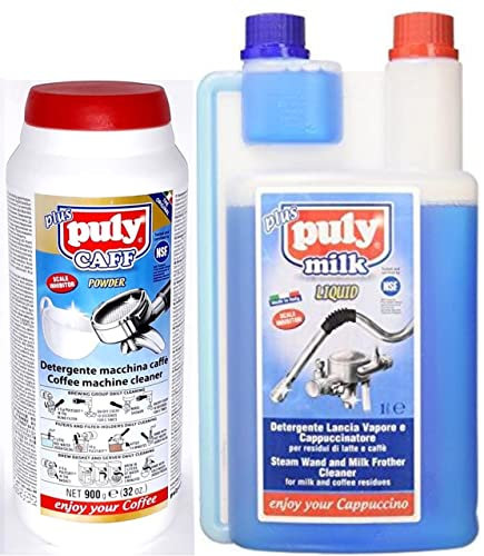 PULY CAFF Powder 900g + Milk Liquid 1000ml