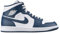 Nike Herren AIR Jordan 1 MID Basketballschuhe, Weiß (White/MTLC Gold/Obsidian 174)