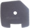 MY PARTS Myparts Filtro aria in schiuma adatto per Kawasaki motore modello TJ35E pn 11013-2229