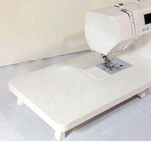 EVERNICE Großer Ausziehtisch für Janome 3160QDC, 2160DC, 2030DC/DX601, DXL603, QXL605 - Nähmaschinentisch - SEWING_MACHINE - Zubehör
