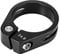X AUTOHAUX 34.9mm Aluminium Alloy Bicycle Seat Post Clamp Seat Post Clip Black
