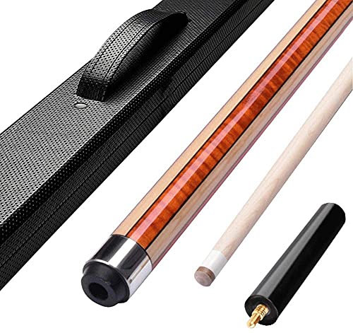 GCSQF Billard Pool Queues Professionelle Billardtisch Sticks, 58-Zoll-Profi Billard Queue Set, Ahorn Billard-Stick Queuen Billiard Bar Pool Cue Sticks für Explosive Breaks und Mühelosigkeit Sprünge