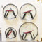 AUXPhome (Pack of 4) Cabinet Door/Wall Mount Pot Lid Organizer - Fit Standard Lids 5-10 Inches - No Scratch