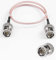 Vecys BNC Männlicher auf BNC Männlicher Kabel 75 Ohm BNC-Männlicher auf Männlicher HD-SDI RG179 HF-Koaxial-Pigtail-Jumper Kabel 12/30cm für VCR-Kamera Marine CB-Radio CCTV-Monitor
