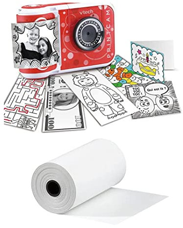 10 bobines rouleaux pour Appareil Photo 57 X 30 mm Impression Papier thermique Recharge papier kidizoom print cam, photo studio, photo creator, Vtech