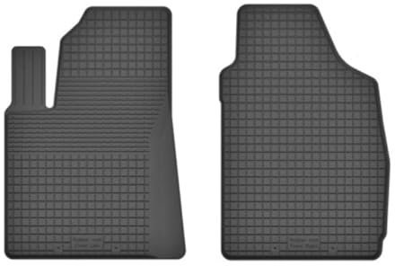 Gummimatten Automatten Gummifussmatten Gummi Fußmatten für FIAT Panda II Bj. 2003-2012 VORNE Fahrer-und Beifahrermatte BXbx