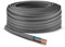 Primes DIY Electric Socket wire cable 10mm Twin and Earth Flat Grey PVC Lighting Electric Cable 6242Y electrical Wire BASEC Approved (2 Meter)