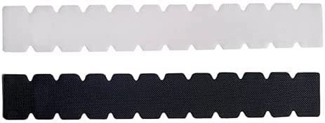 ZRZ | Protector Pala de Padel Dentado Transparente Negro y Colores Rugoso Silicona | Cinta Raqueta de pádel con Proteccion Extra | Funda Adhesiva Pegatina Borde Pala | Protector Marco Pala Pádel
