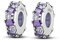 Parmuz Stopper Perlen Charms für Charm-Armbänder 925 Sterling Silber Clip Rondelle Spacer Charm mit Gummi innen Schmuck Geschenk für Frau