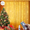 Lichtervorhang 3x3m, 300 LED Lichterketten Vorhang mit 8 Modi, IP65 Wasserdicht, LED Lichtervorhang mit Fernbedienung Timer verstellbare Helligkeit für Fenster,Weihnachten,Hochzeit,Party (Warmweiß)