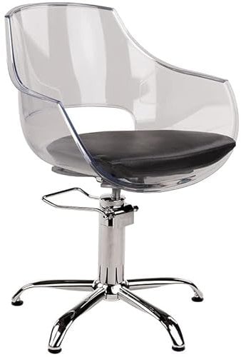 Ayala Friseurstuhl Ghost Friseursessel 360° Drehbar Frisörstuhl Barberstuhl Höhenverstellbarer Barbersessel Hydraulischer Friseurbedarf